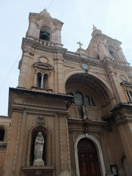 Front of the Stella Maris Parish Church in Sliema