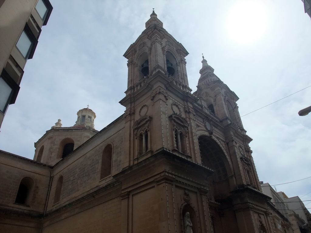 The Stella Maris Parish Church in Sliema