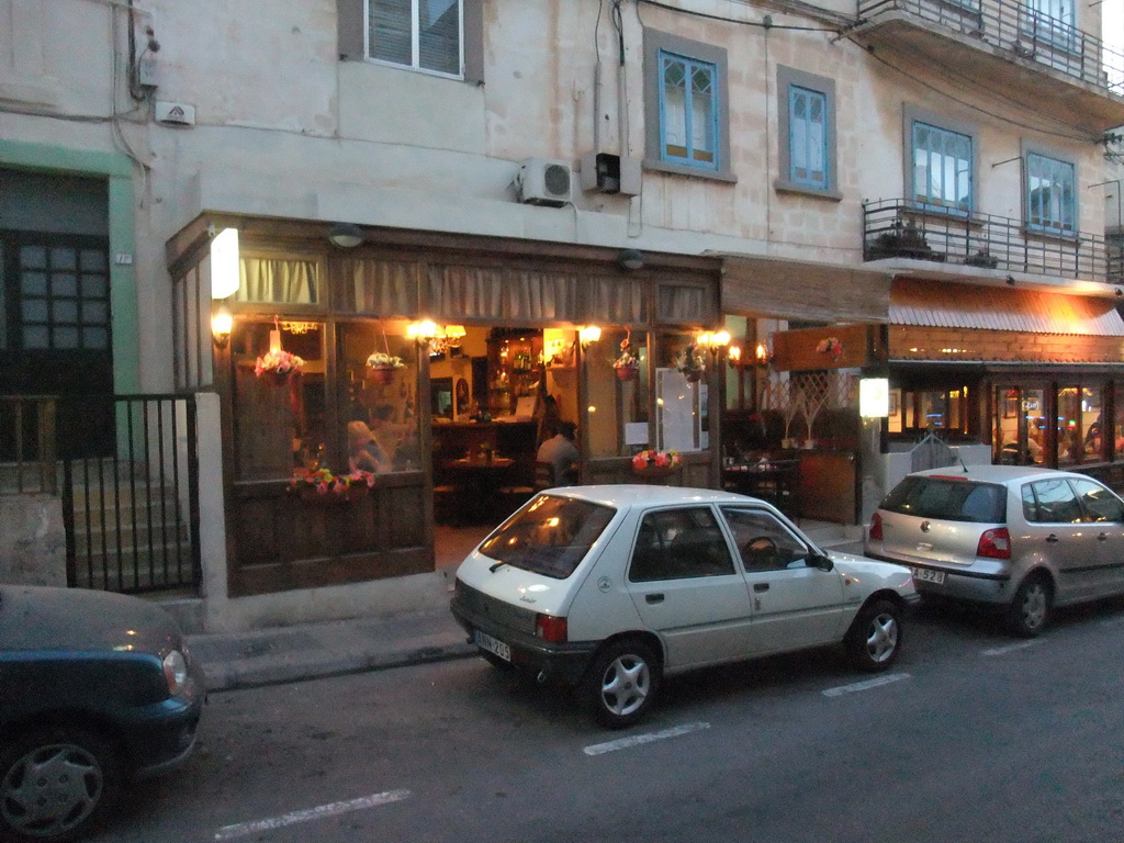 Front of the `Maltese Mama` restaurant at Paceville Avenue in St Julian`s