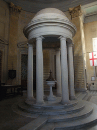Baptistry of St Paul`s Pro-Cathedral at Valletta