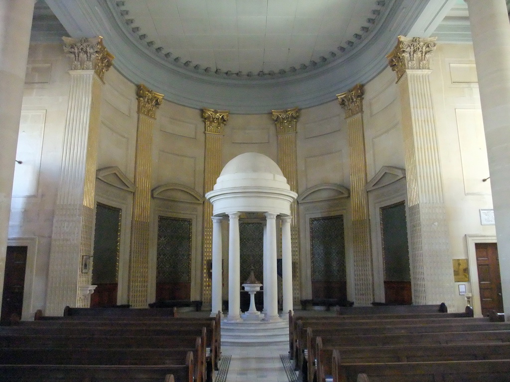 Baptistry of St Paul`s Pro-Cathedral at Valletta