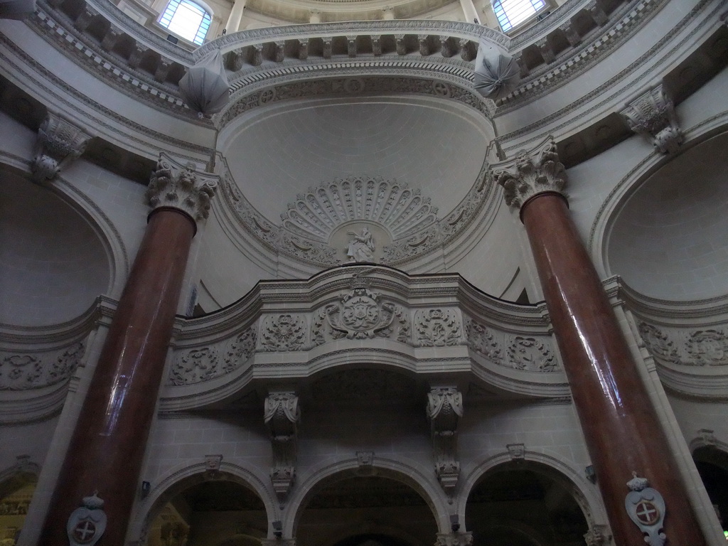 Balcony at the Carmelite Church at Valletta