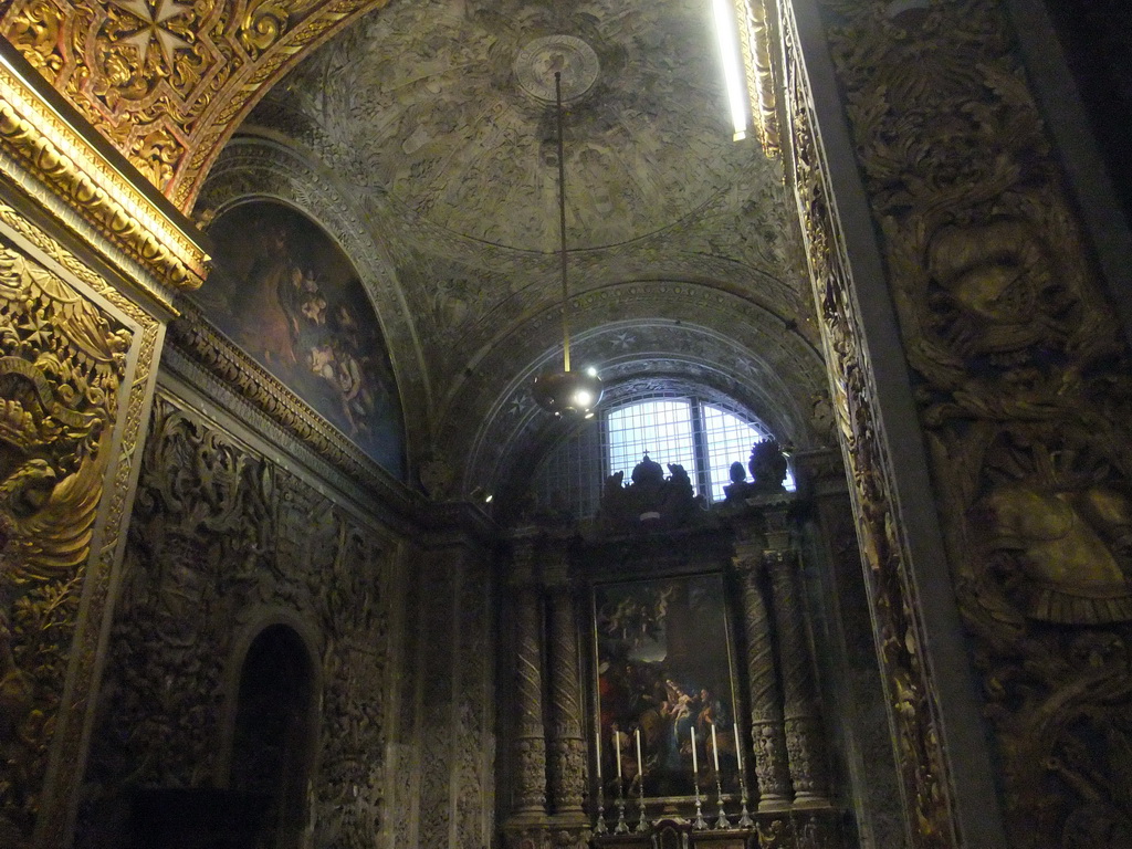 The Chapel of the Langue of Germany at St. John`s Co-Cathedral at Valletta