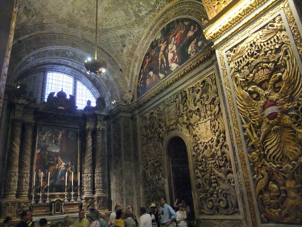 The Chapel of the Langue of Germany at St. John`s Co-Cathedral at Valletta