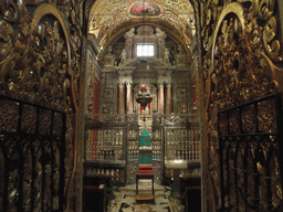 The Chapel of Our Lady of Philermos at St. John`s Co-Cathedral at Valletta