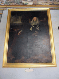 Painting of Grandmaster Gregorio Carafa in the Corridor of the Knights in the Grandmaster`s Palace at Valletta