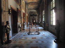 The Corridor of the Knights in the Grandmaster`s Palace at Valletta