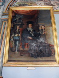 Painting of Grandmaster Nicolas Cotoner in the Corridor of the Knights in the Grandmaster`s Palace at Valletta