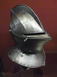 Helmet at the Armoury of the Grandmaster`s Palace at Valletta
