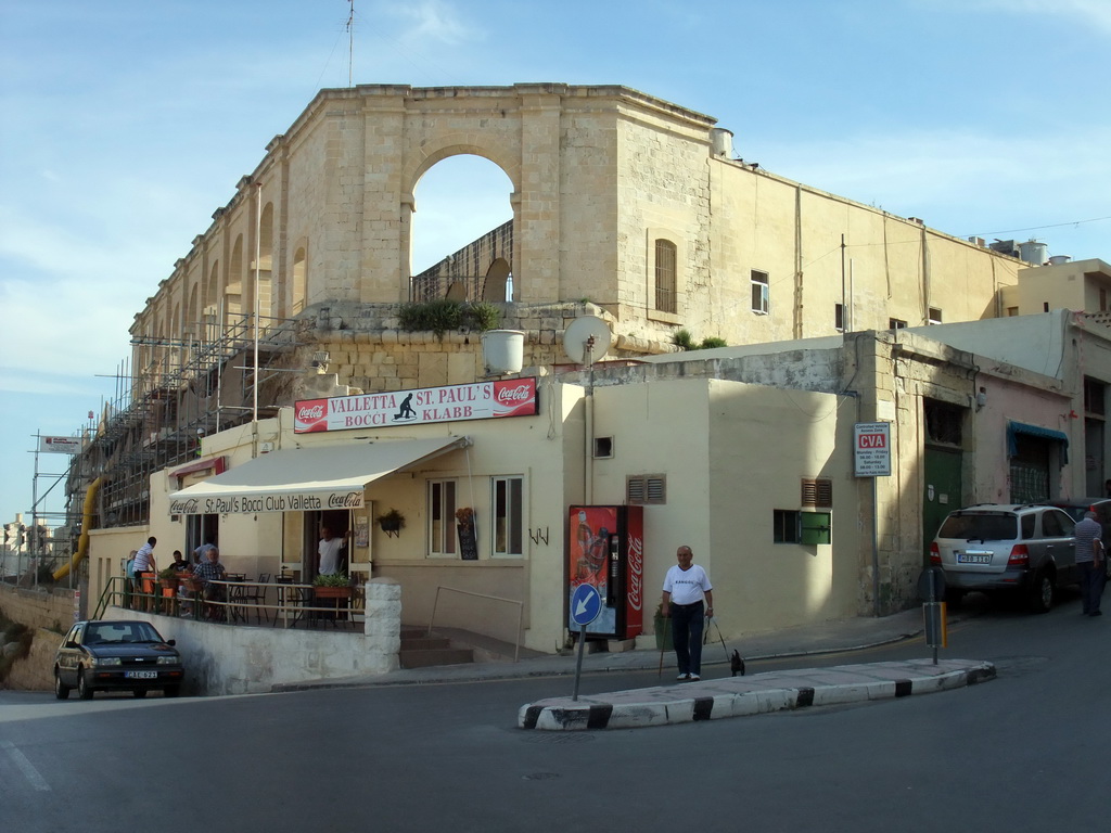 The Quarry Wharf with the Lower Barracca Gardens at Valletta