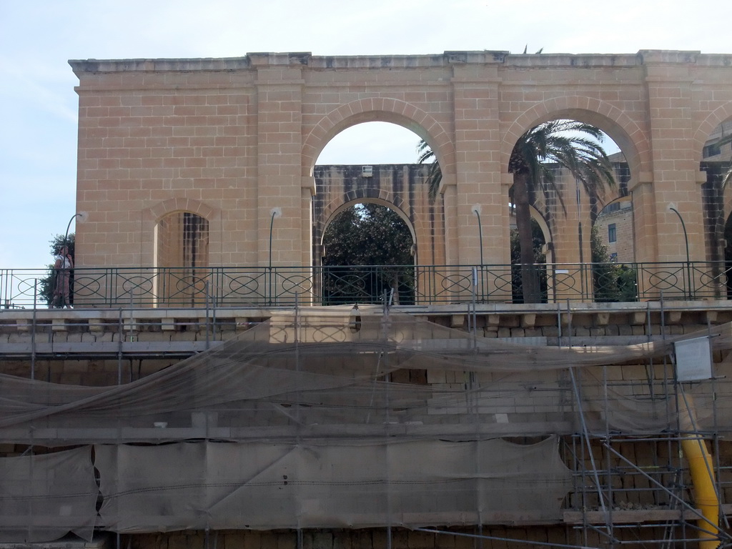 The Lower Barracca Gardens, viewed from the Siege Bell Monument at Valletta