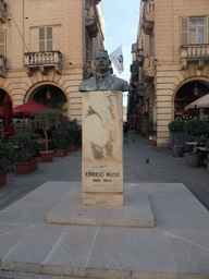 Monument to Enrico Mizzi at St John`s Square at Valletta