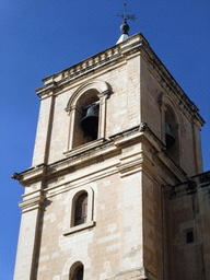Left tower of St. John`s Co-Cathedral at Valletta