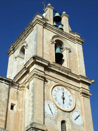 Right tower of St. John`s Co-Cathedral at Valletta