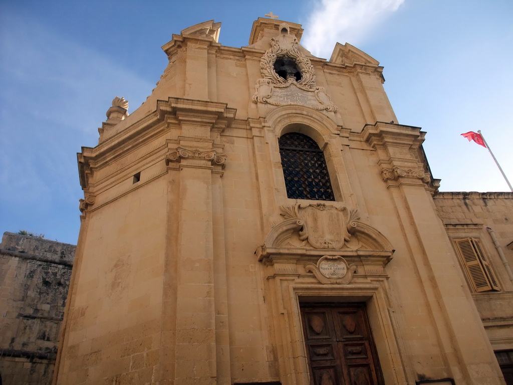 The Our Lady of Victories Church at Valletta