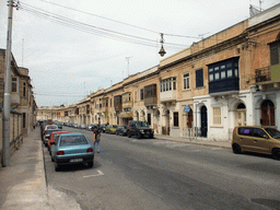 The Triq Bormla street at Paola