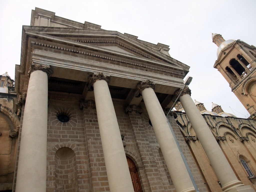 North side of the Church of Christ the King at Paola