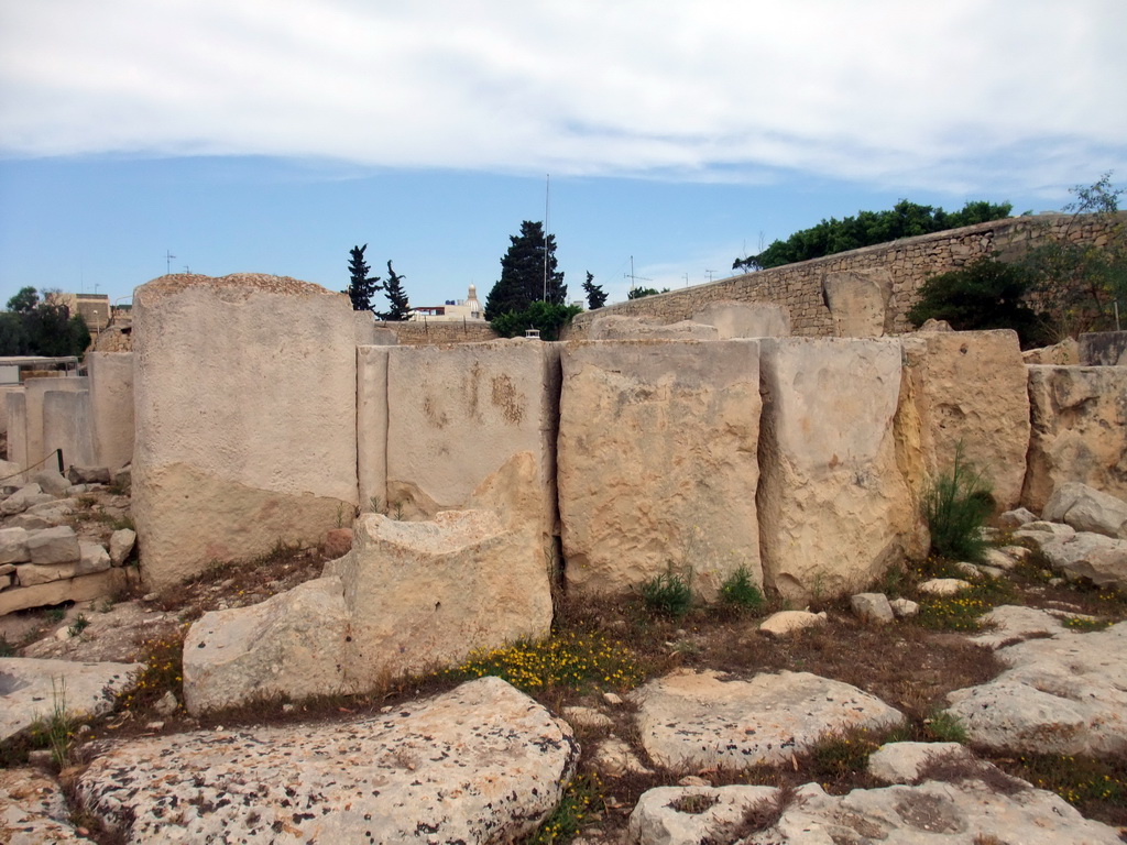 The East Temple of the Tarxien Temples at Tarxien