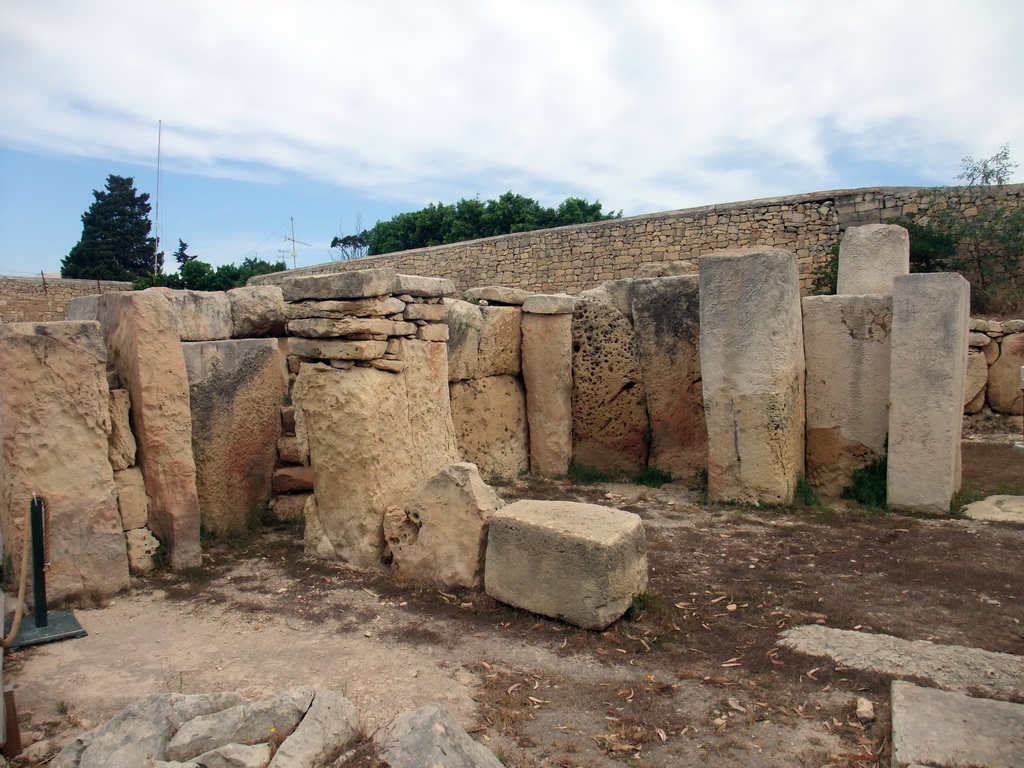 The East Temple of the Tarxien Temples at Tarxien