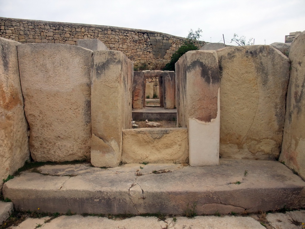 The Central Temple of the Tarxien Temples at Tarxien