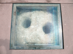 Slab with holes for tethering animals at the entrance to the Southwestern Temple of the Tarxien Temples at Tarxien