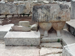 The Colossal Statue of Magna Mater (`Fat Lady`) at the Southwestern Temple of the Tarxien Temples at Tarxien