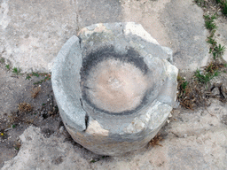 Bowl at the Southwestern Temple of the Tarxien Temples at Tarxien