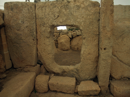 Window stone at the Northern Temple of the Hagar Qim Temples