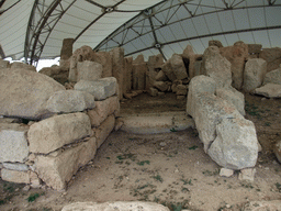 The First Oval Chamber of the Main Temple of the Hagar Qim Temples