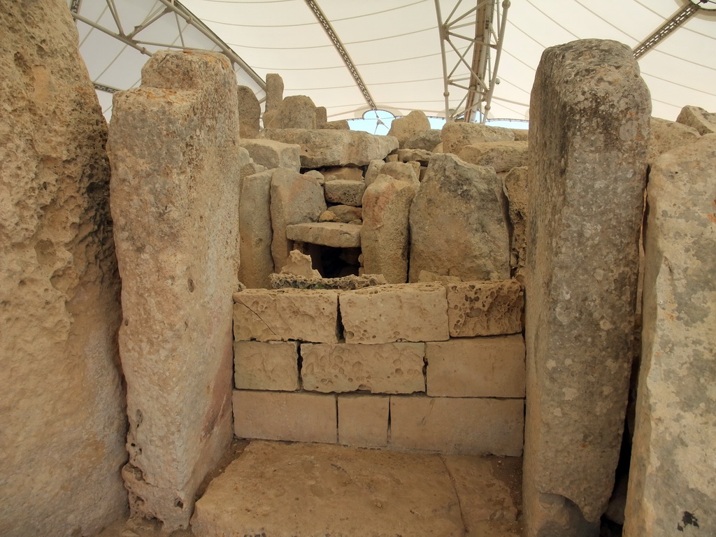 Wall at the Northern Temple of the Hagar Qim Temples