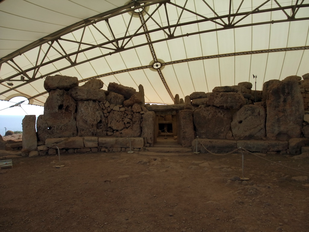 Front of the South Temple of the Mnajdra Temples