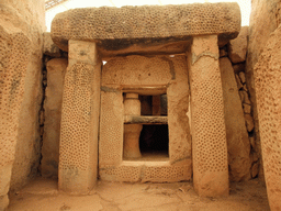 Trilithon recess at the South Temple of the Mnajdra Temples