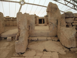 The entrances of the Central Temple of the Mnajdra Temples