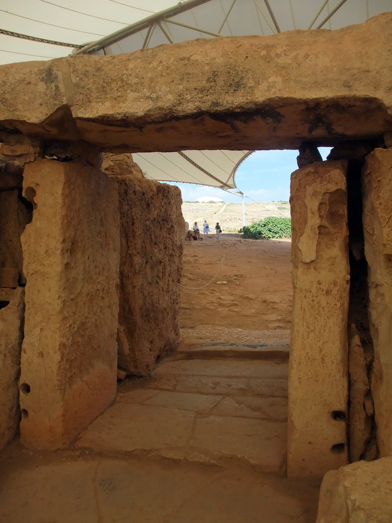 Exit of the South Temple of the Mnajdra Temples