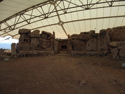 Front of the South Temple of the Mnajdra Temples