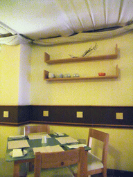 Inside the restaurant `The Kitchen` at the Triq It-Torri street at St. Julian`s