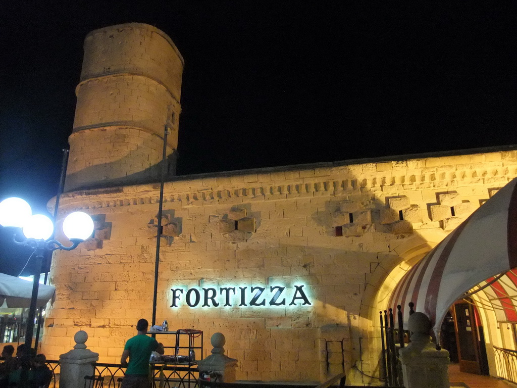 Il-Fortizza building at the Triq It-Torri street at Sliema