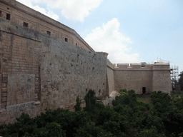 The southeast city wall of Mdina