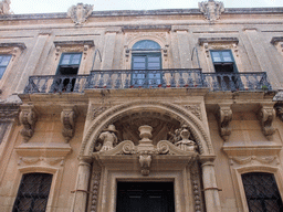 Front of the Banca Giuratale at the Triq Villegaignon street at Mdina