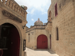 The Triq Is-Sur street at Mdina