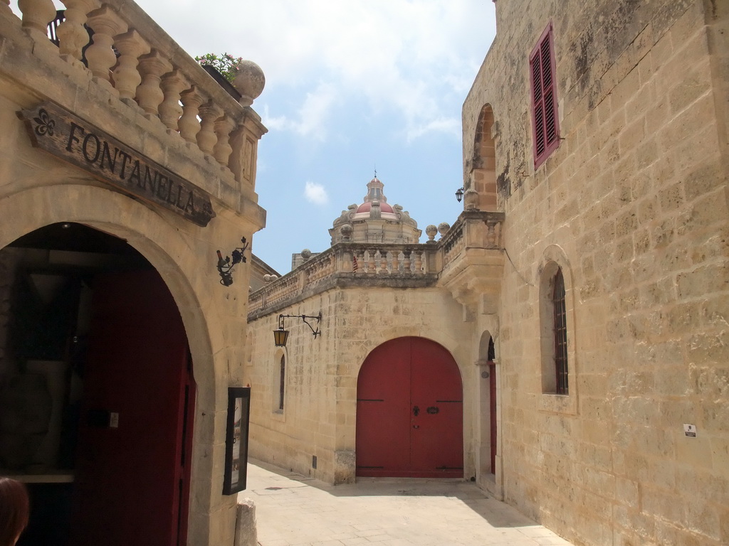 The Triq Is-Sur street at Mdina