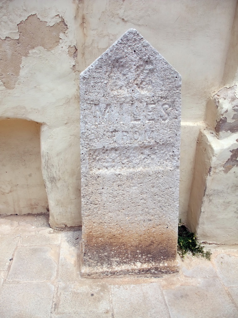 Milestone at St. Paul`s Square at Mdina