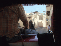The Had-Dingli Street in Rabat, viewed from a horse and carriage