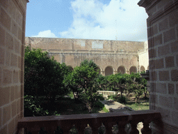 Inner garden of the Our Lady of the Grotto Priory at Rabat