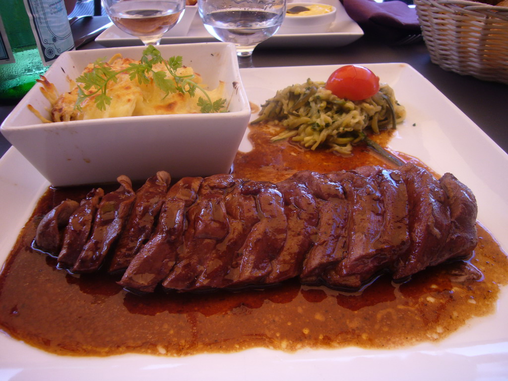 Lunch in a restaurant at the Old Port (Vieux-Port)