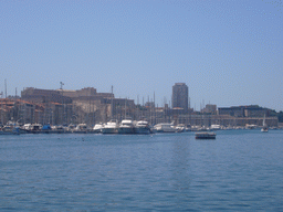 Boats in the Old Port and the Fort Saint-Nicolas
