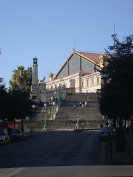 Staircase at the south side of the Gare de Marseille-Saint-Charles train station