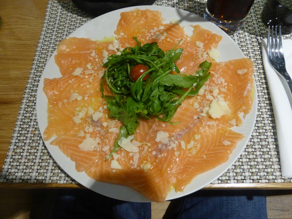 Lunch at the Galeries Lafayette Marseille shopping mall