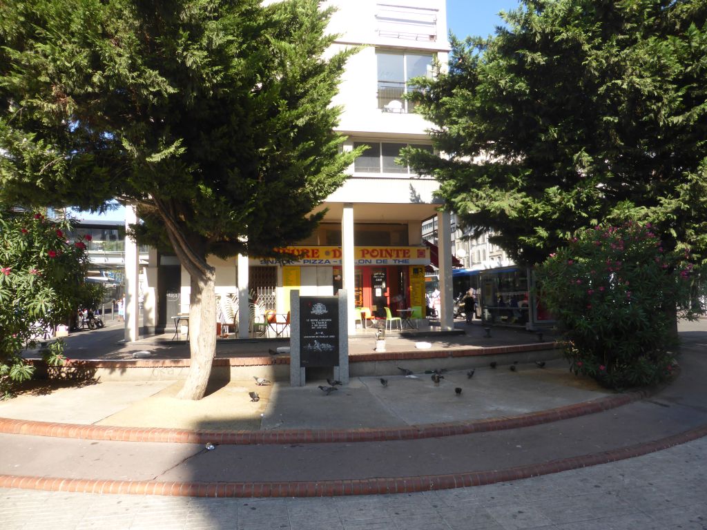 Monument at the crossing of the Rue de Bir Hakeim street and the Rue Albert 1er street