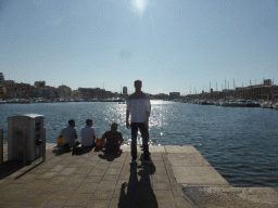 Tim at the Old Port